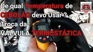 Uno com super Aquecimento Troca da válvula termostática e Cebolão do Uno  Video N°121 [upl. by Merralee508]