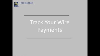 Track Your Wire Payments [upl. by Renat923]