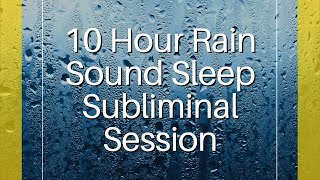 Confidence Happiness amp Motivation  10 Hour Rain Sound  Sleep Subliminal  By Minds in Unison [upl. by Ettedo753]