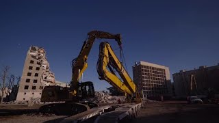 Introducing the Cat® 352 UHD Demolition Excavator [upl. by Alick546]