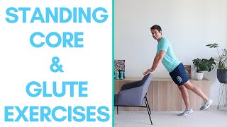 Essential Standing Glute amp Core Workout for Seniors [upl. by Naik]