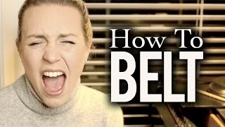 How to Belt  Evynne Hollens [upl. by Purington]