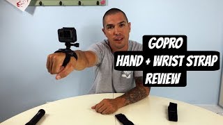 GoPro Hand  Wrist Strap Review [upl. by Enailil83]