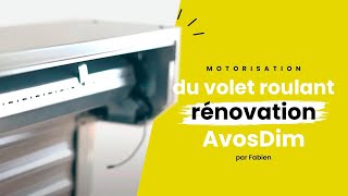 🇫🇷 Comment motoriser mon Volet Roulant Manuel [upl. by Anelec723]