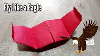 How to Make a Paper Airplane that Fly Like an Eagle [upl. by Suckow17]