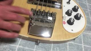 Rickenbacker 4003 Bass  Adjusting the action [upl. by Peggi]