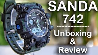 Sanda 742 Waterproof Unboxing and review [upl. by Sheff]