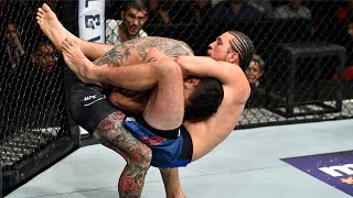 Best Standing Guillotine Finishes in UFC History [upl. by Yot]