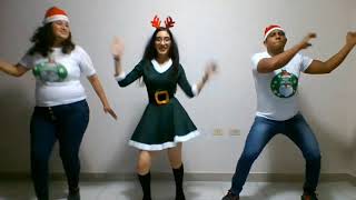 NAVIDAD ROCK CENTI COREOGRAFIA [upl. by Demah541]