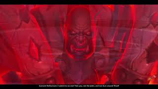 Garrosh Hellscream Cutscene  Chains of Domination [upl. by Akela742]