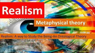 Realism  Meaning and Characteristics  Metaphysical theory  Philosophy Simplified [upl. by Alaik]