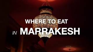 Moroccan food guide  Best places to eat in Marrakech [upl. by Ardnuhs717]