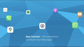 How to use your Smartphone Apps in Your Vehicle with AppConnect  Volkswagen [upl. by Hawger]