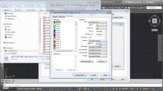 AutoCAD Make PlotStyle CTB and STB [upl. by Mickey]