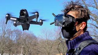 Handson DJI’s FPV is so immersive you’ll feel like you’re flying at nearly 90mph [upl. by Nahsyar]