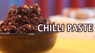 Chili Paste Recipe  Mallika Joseph FoodTube [upl. by Marquardt203]