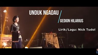 UNDUK NGADAU  GEDION HILARIUS OFFICIAL MV [upl. by Anomis]