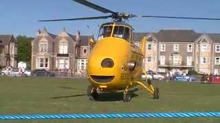 Westland Whirlwind Departing Weston Air Festival 2014 [upl. by Oirottiv]