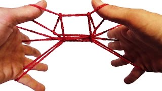 Cats Cradle String Trick How To Do The Crab String Figure [upl. by Alian]