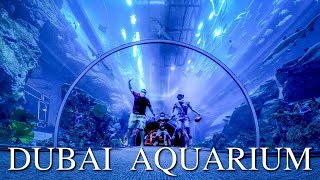 Exploring DUBAI AQUARIUM amp UNDERWATER ZOO [upl. by Naghem330]