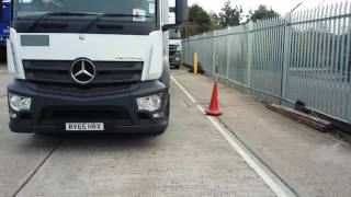 class 2 hgv training reversing procedure [upl. by Anuaf]