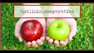 Análisis comparativo [upl. by Ydderf311]