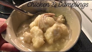 Southern Homemade Chicken amp Dumplings  Southern Sassy Mama [upl. by Ainna56]