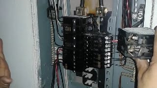 How to Replace or Install Circuit Breaker  60 Amp 240 Volt  Step by Step [upl. by Zippel]