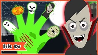 Scary Finger Family Songs amp Nursery Rhymes  HooplaKidz TV Kids Songs Collection [upl. by Sidras]