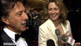 Faye Dunaway Dustin Hoffman Interview 1994 [upl. by Amzu322]