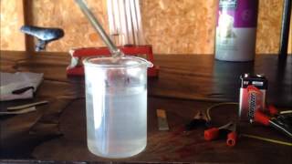 Making Bleach Sodium Hypochlorite from Table Salt Sodium Chloride [upl. by Enidanreb185]