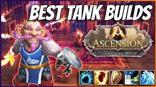 BEST TANK STARTING BUILDS  New amp Returning Player Guide  Random WoW  Project Ascension [upl. by Jany]