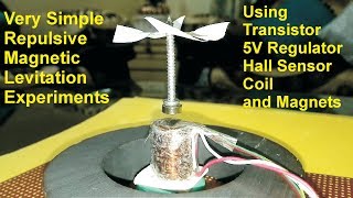 Very Simple Repulsive Magnetic Levitation Experiments [upl. by Meehaf]