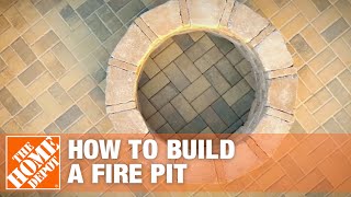 DIY Fire Pit How to Build a Fire Pit  The Home Depot [upl. by Kim728]