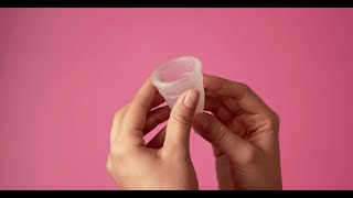 How to fold and insert the Diva Cup [upl. by Adnuhs]