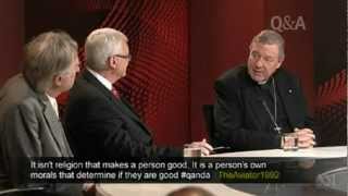 15 Biologist Richard Dawkins vs Cardinal George Pell  Round 1 [upl. by Asil132]