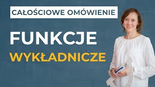 Funkcje wykładnicze CAŁOŚCIOWE OMÓWIENIE [upl. by Greenwell]