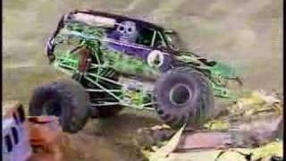 Monster Jam  Grave Digger Monster Truck Freestyle from St Louis [upl. by Hterag946]