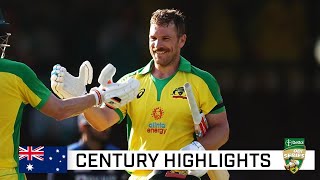 Skipper Finch returns to form to punish India  Dettol ODI Series 2020 [upl. by Treblig429]