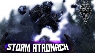 Skyrim How to Create a Storm Atronach Tome  Ingredients Locations [upl. by Milurd300]