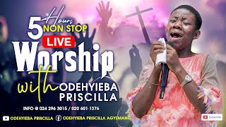 5hrs Non Stop Radio Live Worship with Odehyieba Priscilla [upl. by Menashem]