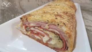 Classic Italian Stromboli Recipe  Episode 513 [upl. by Guillemette205]