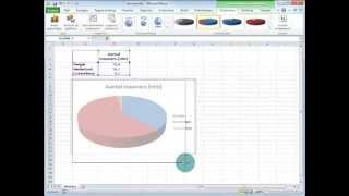 Een cirkeldiagram invoegen en bewerken in Excel [upl. by Marcellina]