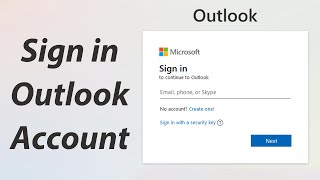 Outlook Login  wwwoutlookcom Account Login Help 2021  Microsoft Outlook Email Sign In [upl. by Lashonda]