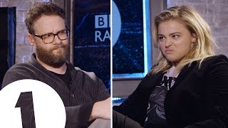 Seth Rogen amp Chloë Grace Moretz Insult Each Other  CONTAINS STRONG LANGUAGE [upl. by Caldwell]