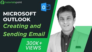 MS outlook  Creating and Sending Email  Tutorialspoint [upl. by Ytiak]