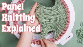 How To Knit A Flat Panel On The Sentro Circular Knitting Machine [upl. by Rednav212]