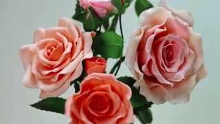 Clay Rose Tutorial [upl. by Adnauqal378]