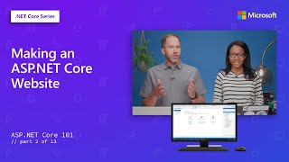 Making an ASPNET Core Website  ASPNET Core 101 2 of 13 [upl. by Ytima148]