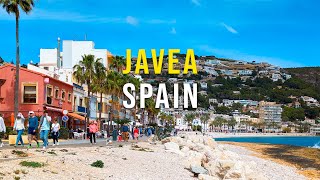 Javea Spain 🇪🇸 Walking Tour  Discover Arenal Beach and the Port Area [upl. by Asirrak]